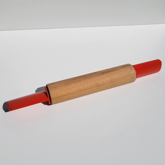 Vintage Melamine handles Rolling Pin - Picture 4 of 9